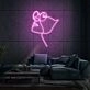 Face With Glasses LED Sign