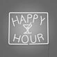 Customize Happy Hour LED Neon Sign