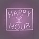 Customize Happy Hour LED Neon Sign