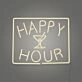 Customize Happy Hour LED Neon Sign