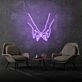 Intertwined Little Finger Aesthetic Neon Light