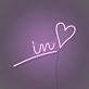 In Love LED Neon Sign