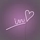 In Love LED Neon Sign