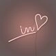 In Love LED Neon Sign