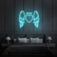 Angel Heart LED Neon Sign