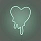 Melting Heart Custom Neon Lights