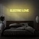 Electric Love Neon Lettering