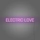 Electric Love Neon Lettering
