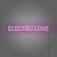 Electric Love Neon Lettering