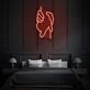 Two holding hands LED neon sign