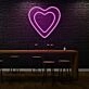 Heart in Heart LED Light Sign