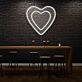 Heart in Heart LED Light Sign