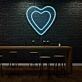 Heart in Heart LED Light Sign