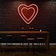 Heart in Heart LED Light Sign