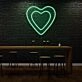 Heart in Heart LED Light Sign