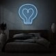 Bulb With Heart LED Neon Sign