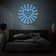 Heart with rays LED neon sign