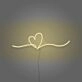 Heart Doodle Neon Sign