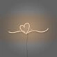 Heart Doodle Neon Sign