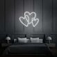 Three Hearts Custom Neon LED Light