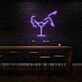 Martini Glass LED Neon Sign