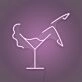 Martini Glass LED Neon Sign