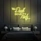 Till Death Do Us Part LED Neon Sign