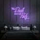Till Death Do Us Part LED Neon Sign