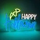 Happy Halloween Neon Sign