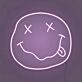 Knocked Out Emoji LED Neon Sign