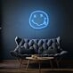 Knocked Out Emoji LED Neon Sign