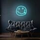 Knocked Out Emoji LED Neon Sign