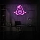 Meditating Avocado LED Neon Sign