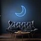Crescent Moon LED Neon Sign