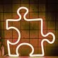 Funny puzzles Deco Neon