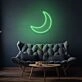 Crescent Moon LED Neon Sign