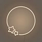Moon and Stars Custom Neon Light