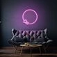 Moon and Stars Custom Neon Light