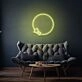 Moon and Stars Custom Neon Light