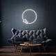Moon and Stars Custom Neon Light