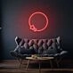 Moon and Stars Custom Neon Light