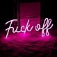 Fuck Off Deco Neon
