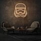 Stormtrooper's Head LED Neon Sign