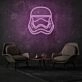 Stormtrooper's Head LED Neon Sign