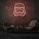 Stormtrooper's Head LED Neon Sign