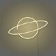 Saturn LED Neon Sign