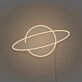 Saturn LED Neon Sign
