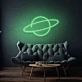 Saturn LED Neon Sign