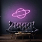 Saturn LED Neon Sign