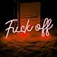 Fuck Off Deco Neon